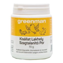 Greenman kisállat lakhely szagtalanító por 70g