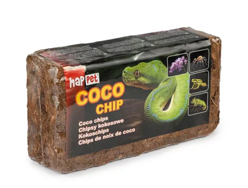 Happet kókuszrost chips terráriumi talaj 500g
