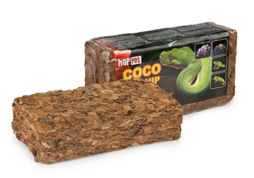 Happet kókuszrost chips terráriumi talaj 500g
