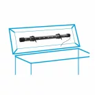 Happet AquaLED vízálló LED világítás 8W 72cm fehér