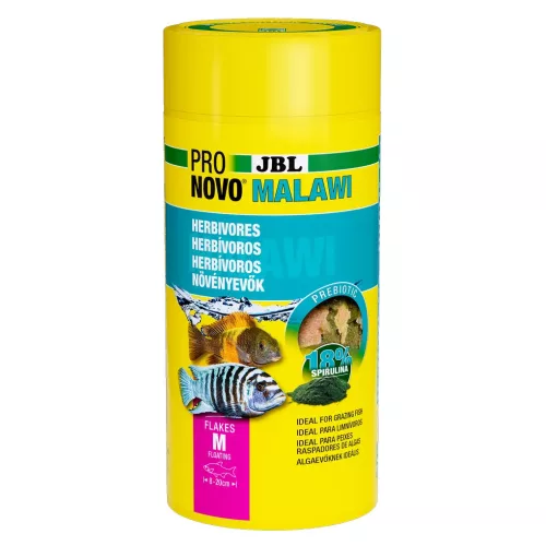 JBL ProNovo Malawi Flakes M lemezes sügértáp 1L