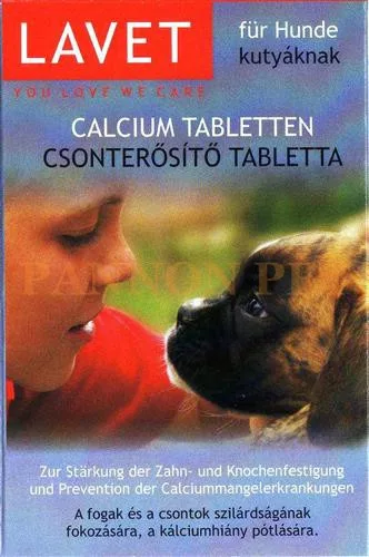 Lavet csonterősítő tabletta kutya 50db