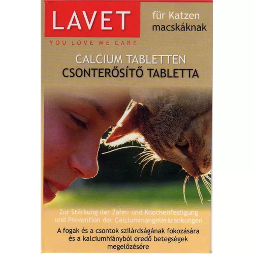 Lavet csonterősítő tabletta macska 50db