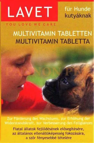 Lavet multivitamin kutya 50db