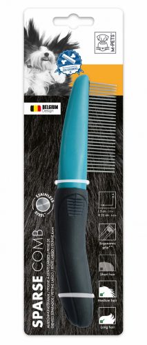 M-PETS ritka fogú fésű 5x22cm