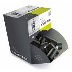   M-PETS ürülékszedő zacskó 22x32cm 64x15db fekete (dobozos)