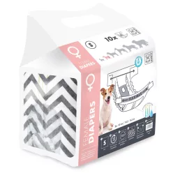 M-PETS kutya nadrágpelenka szuka S 2-5kg 10db