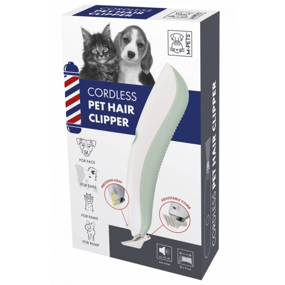 M-PETS vezeték nélküli szőrnyíró gép 16,8x3x4cm