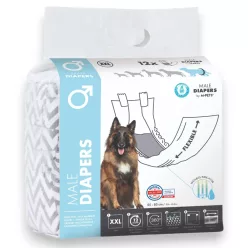 M-PETS kutya nadrágpelenka kan XXL 23-43kg 12db