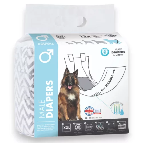 M-PETS kutya nadrágpelenka kan XXL 23-43kg 12db