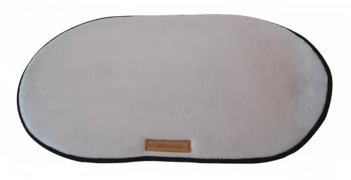 M-PETS párna ovális Scilly M 80x50cm szürke