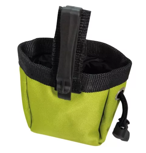 M-PETS jutalomfalattartó övre akasztható L 11x11cm 400ml zöld