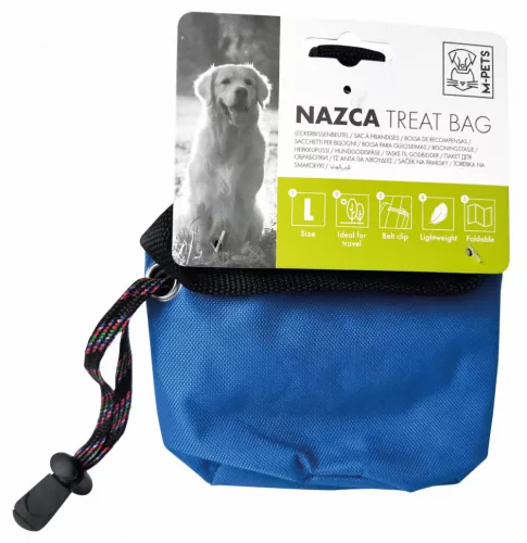 M-PETS jutalomfalattartó övre akasztható L 11x11cm 500ml kék