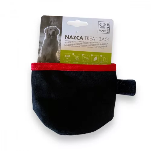 M-PETS Nazca jutalomfalattartó övre akasztható M 10x10x10cm fekete