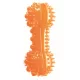 M-PETS kutyajáték TPR csont jutalomfalatadagolós 15x6cm narancs