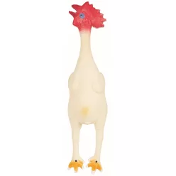 M-PETS kutyajáték latex csirke töltött 41,5x9,5x7,5cm