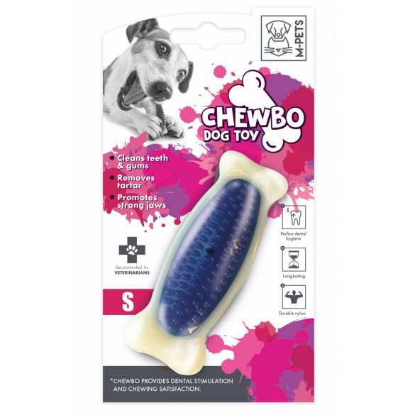 M-PETS kutyajáték fogtisztító csont S 10x3x2cm