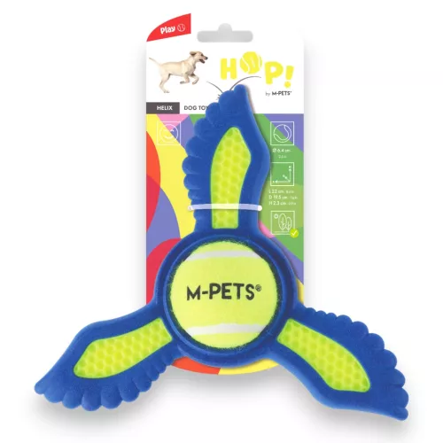 M-PETS kutyajáték teniszlabda+frizbi 22x19,5x2,3cm labda 6,5cm