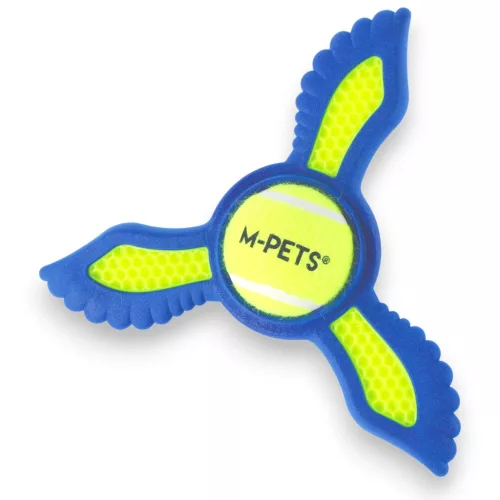 M-PETS kutyajáték teniszlabda+frizbi 22x19,5x2,3cm labda 6,5cm