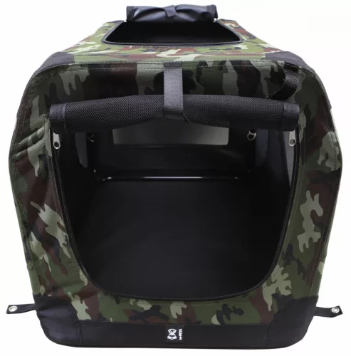 M-PETS COMFORT szállítótáska összehajtható L 71x51x51cm terepszín