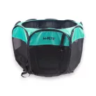M-PETS Octagon hordozható kölyökkutya kennel ajtóval S 75x70,5x50cm