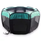 M-PETS Octagon hordozható kutya kennel ajtóval L 115x110x66cm