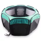 M-PETS Octagon hordozható kutya kennel ajtóval L 115x110x66cm