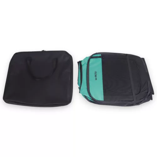 M-PETS Octagon hordozható kutya kennel ajtóval L 115x110x66cm