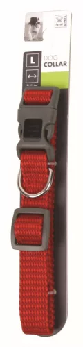 M-PETS Sportline nyakörv L 2,5x51-71cm piros