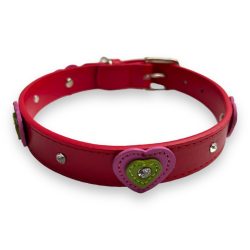 M-PETS szívecskés nyakörv L 2,5x40-50cm vegyes szín