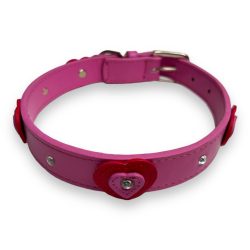M-PETS szívecskés nyakörv L 2,5x40-50cm vegyes szín