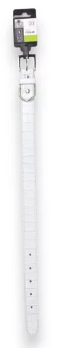 M-PETS nyakörv krokodil L 2,5x35-40cm kék