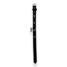 M-PETS Carmen nyakörv csontokkal és medállal S 1,5x22-30cm fekete