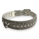 M-PETS tripla soros nyakörv 2,5x40cm szürke