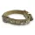 M-PETS Bling nyakörv strasszköves csontokkal S 1,5x22-30cm fehér