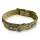 M-PETS Bling nyakörv strasszköves csontokkal L 2,5x35-40cm fehér