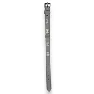 M-PETS Bling nyakörv strasszköves csontokkal M szürke 2x28-35cm