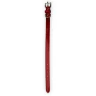 M-PETS csillogó nyakörv M 2x28-35cm piros