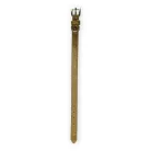 M-PETS csillogó nyakörv M 2x28-35cm arany