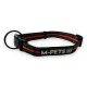 M-PETS túra nyakörv L 2,5x38-65cm narancs