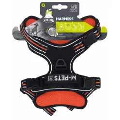 M-PETS hám túrázáshoz M 2,5/35-60/40-75cm narancs