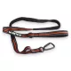 M-PETS póráz kocogáshoz rántáscsillapítóval 2,5x140-200cm narancs
