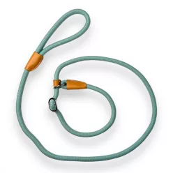   M-PETS Eco 2 az 1-ben póráz és nyakörv M 1,2x170cm kék 100% újrahasznosított műanyag