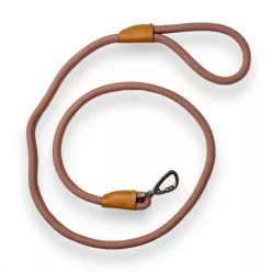   M-PETS Eco póráz biztonsági karabínerrel S 1,2x150cm pink 100% újrahasznosított műanyag