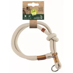   M-PETS Eco nyakörv M 0,8x45cm fehér 100% újrahasznosított műanyag max 16kg