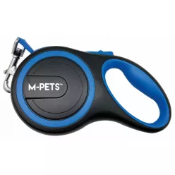 M-PETS Liberty automata póráz L 8m 50kg kék