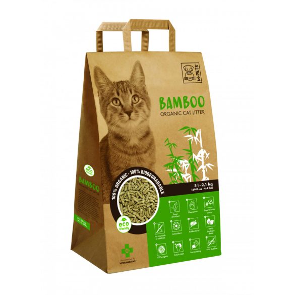 M-PETS bambusz macskaalom 5L/2,1kg