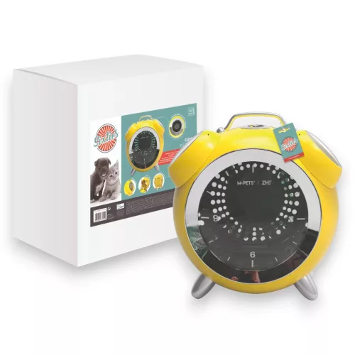 M-PETS Sixties macskaszállító vekker forma hő és páramérővel 42x30x43cm sárga