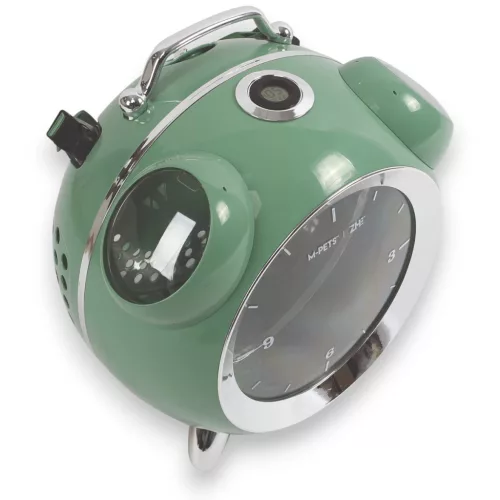 M-PETS Sixties macskaszállító vekker forma hő és páramérővel 42x30x43cm zöld