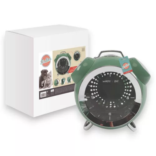 M-PETS Sixties macskaszállító vekker forma hő és páramérővel 42x30x43cm zöld